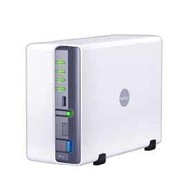 Synology DS211j 2-bay - No HDD - NAS Enclosure (No HDD Installed)