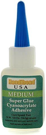 Handibond Cyanoacrylate Super Glue (1/2 oz.) - Medium 3 pcs sku# 1824511MA