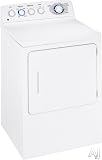 GE DLSR483GGWW 27" Gas Dryer with 7.0 cu. ft. Capacity, 8 Dry Cycles, Electromechanical Controls, Interior Drum Light and Long Vent