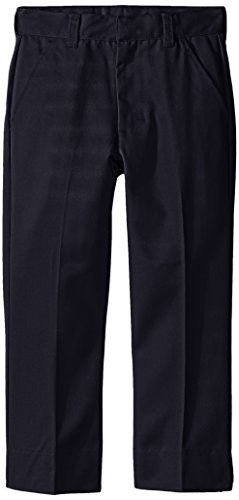 Classroom School Uniforms Little Boys' Flat Front Pant with Adjustable Waist