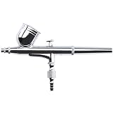 Multi-Purpose Gravity Feed Dual-Action Airbrush Kit with 0.3mm Nozzle