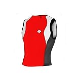 Descente 2008 Men's Aero-XT Triathlon Top - Bright Red - 80204br