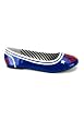 Junior's Sailor Print Flats