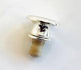 Sektflaschenverschluss Faden, SILBER plated / versilbert