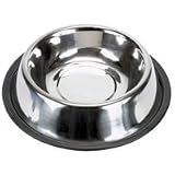 Non Skid Stainless Steel Bowl - 16 oz.