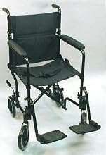 Lightweight transport chair wheelchair aluminum