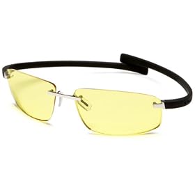 TAG Heuer Wide Rimless Night Vision Driving Glasses 5202-099