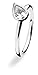 SPINNING Jewelry Damenring 925 Sterling Silber *TEAR* Zirkonia
