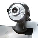 USB Webcam 20MP 6 LED 20 MegaPixel Web Cam, Built-in Microphone Mic for Laptop PC Vista windows 7 Windows & Mac - Skype, MSN, Yahoo, iChat