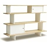 42 H Mini-Library Bookcase in Natural Birch