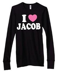 I Heart (Love) Jacob Juniors Longer Length Black Thermal
