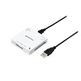 グリーンハウス UDMA対応USB2.0カードリーダ/ライタ(52メディア) GH-CRHD52の画像