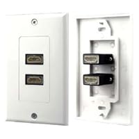 Pyle Home PHDMF2 Dual HDMI Wall Plate
