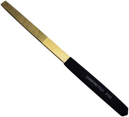 TDF-F Titanium Diamond File Flat 8.5 inches (215 mm) Equivalent to #150