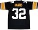 Franco Harris Pittsburgh Steelers NFL Hand Signed Authentic Style Black Jersey