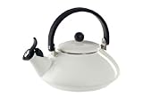 Le Creuset - 92009600010000 - Zen Whistling Kettle - White - 1.5 L