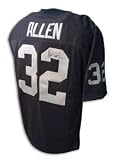 Marcus Allen Signed Oakland Raiders Throwback Black Jersey