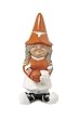 NCAA Texas Longhorns Cheerleader Garden Gnome