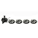 Scalextric C8420 Round Guide Pack + Spring 1:32 Scale Car Accessory