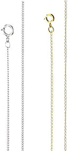 14K Gold 0.50mm Carded Cable Chain (yellow-gold, 24 Inches)