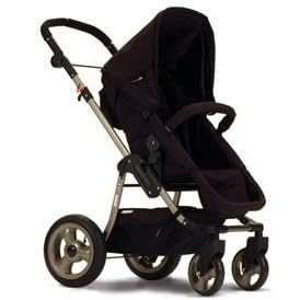 First Wheels City Elite Black Pushchair