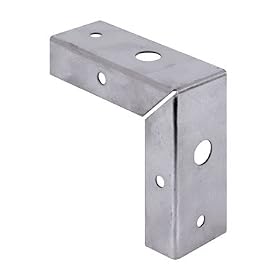 4 each: Prime-Line Bi-Fold Door Repair Corner Bracket (16367)