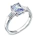 Women's Rosette Light Amethyst CubicZirconia Ring, Size: 5-10