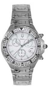 Buy Accutron Watches Accutron VAL D'isere Chronograph with Diamonds Unidirectional Elapsed Time Bezels... by accutron