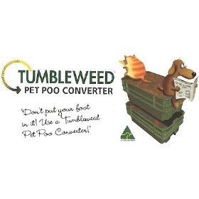 Cover image : Tumbleweed Pet Poo Poop Composter Converter