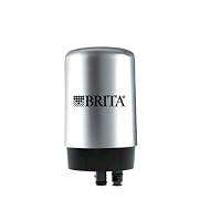 Brita On Tap Faucet Water Filter System Replacement Filters, Chrome, 1 Count