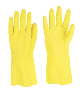ACE LATEX GLOVES Flock lined
