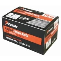 Paslode 650230 1-1/4-Inch by 16 Gauge 20 Degree Angled Galvanized Finish Nail (2,000 per Box)