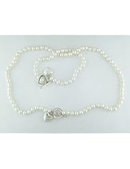 Sterling silver 12-13 MM Freshwater Cultured Pearl Bracelet and Necklace Set