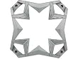 KICKER 10" ROUND GRILL