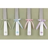 Blue Colorful Hearts Serving Set
