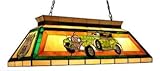 IMAGE OF Landmark Lighting Billiard Antique Car Design 197-GRN Pendant Island Light