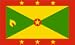 Grenada Flag 7.5 x 5cm Fridge Magnet