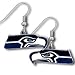 Seattle Seahawks Dangling Earrings - NFL Football Fan Shop Sports Team Merchandise