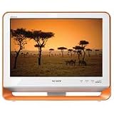 Sony Bravia M-Series KDL-19M4000/D 19-Inch 720p LCD HDTV, White with Orange Accent