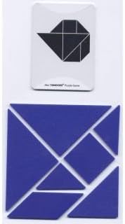 Mini Tangoes Puzzle Game - Blue