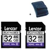 Lexar 32GB, 100x Platinum II Series, Secure Digital High Capacity (SDHC) Me ....
