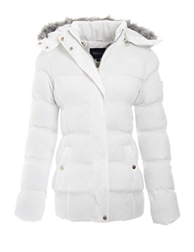 Alipolo Women's Winter Outwear Thickened Padding Jacket with Hood