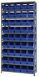 Quantum Shelf Bin Shelving System - 45 Bins 11 5/8" x 6 5/8" x 6"