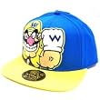 Mens Bioworld Nintendo Super Mario Bros. Wario Snap-Back Hat