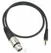 Klotz Kabel XLR female/3,5mm Klinke 3m AU-MF0300