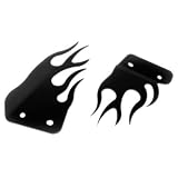 Epic Powersports Heel Guard - Style Flame Polished HLG1010PL-FLM by Epic Powersports