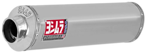 Yoshimura Oval RS-3 Race Slip On Exhaust System Polished Stainless 1988-2007 Kawasaki Ninja 250