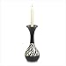 ZEBRA STRIPE CANDLEHOLDER