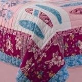 IMAGE OF Surf Chick Full / Queen Quilt with 2 Shams