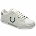 Fred Perry Laurel Tennis - 8 Uk - White & Grey - Leather